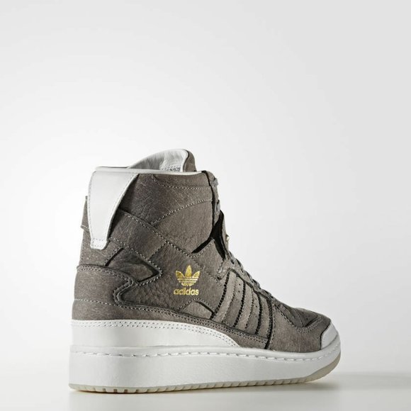 Adidas Originals Men's Forum HI Crafted Shoes - Picture 3 of 7